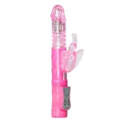 EasyToys Stotende Butterfly Vibrator - Roze