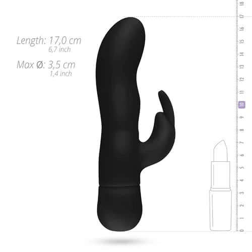 Mad Rabbit Vibrator - Zwart - Afbeelding 2