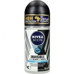 Nivea Men Deoroller Invisible Black &amp; White Fresh
