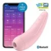 Satisfyer Curvy 2+ Met App - Roze