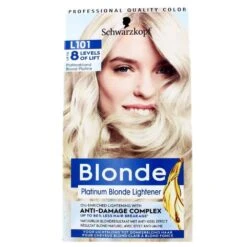 Schwarzkopf Blonde Platinum Lightener L101 Zilverblond