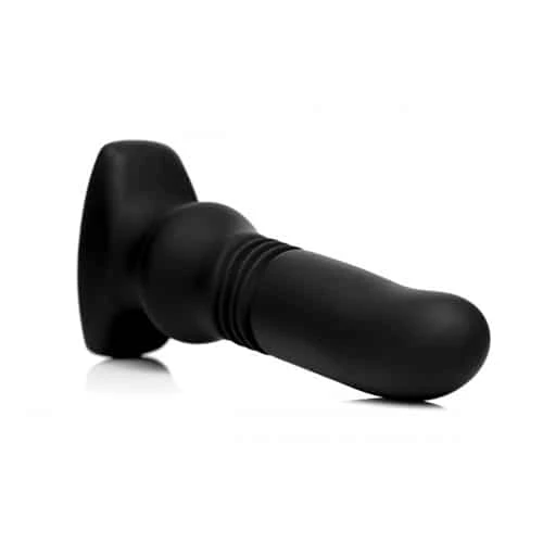 Thunderplug Stotende & Vibrerende Anale Vibrator - Zwart - Afbeelding 2